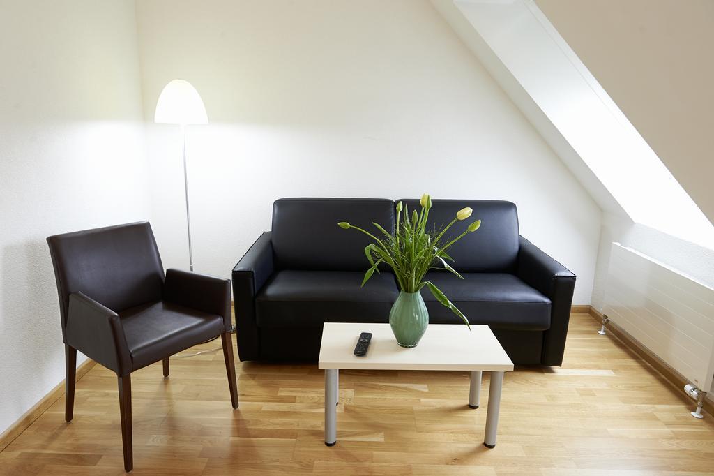 Residence Apartments By Hotel Du Commerce Basel Rum bild